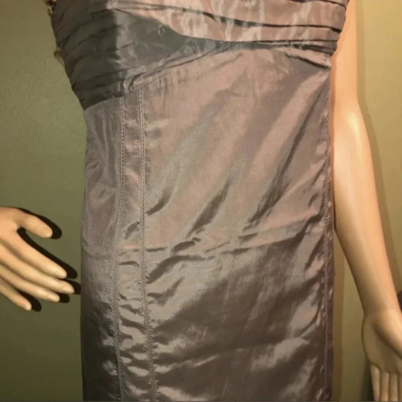 stella & jamie silk embellished slip dress Large NWOT - Picture 5 of 12